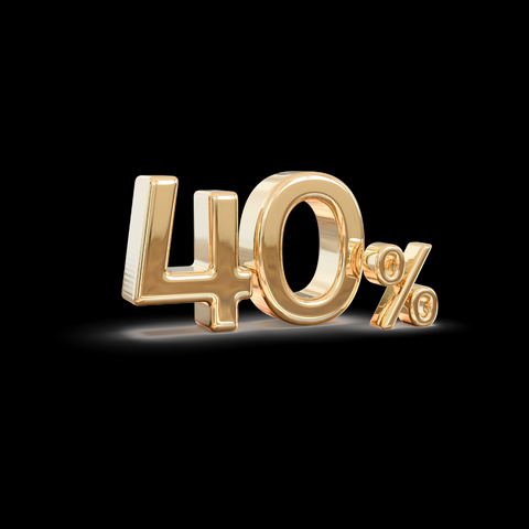 Zaoszczędź 40%