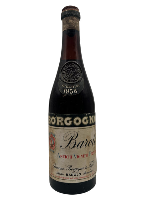 Barolo Antichi Vigneti Borgogno 1958 Riserva