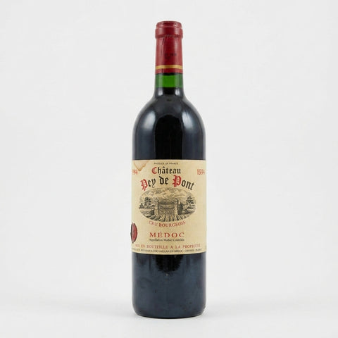 Médoc Cru Bourgeois Château Pey de Pont 1994