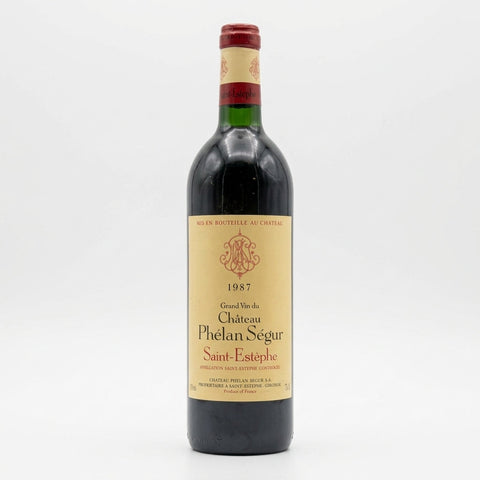 Saint Estèphe Château Phélan Ségur 1987 – butelka