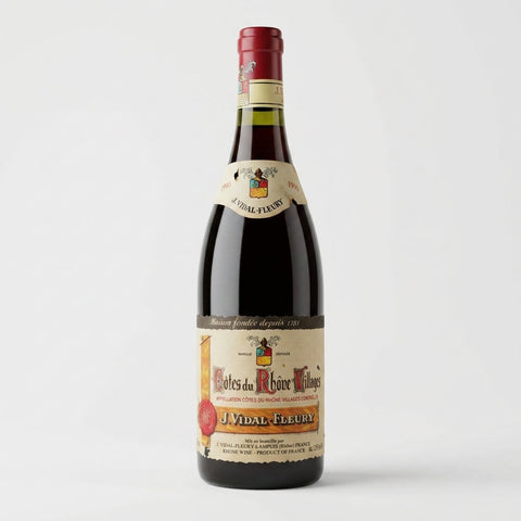 Côtes du Rhône Villages J. Vidal-Fleury 1990