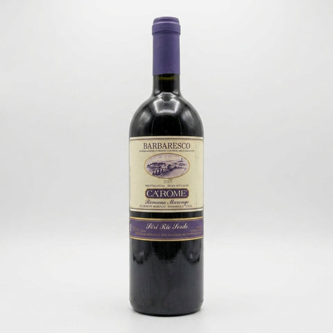 Söri Rio Sordo Barbaresco Ca'Rome' Romano Marengo 2001