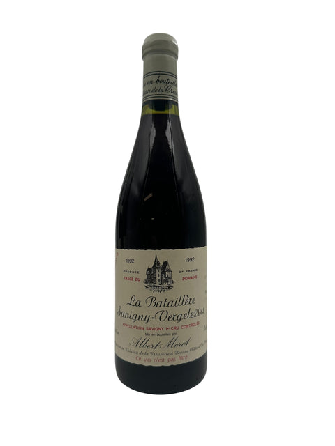 Flaske af La Bataillère fra Albert Morot årgang 1992