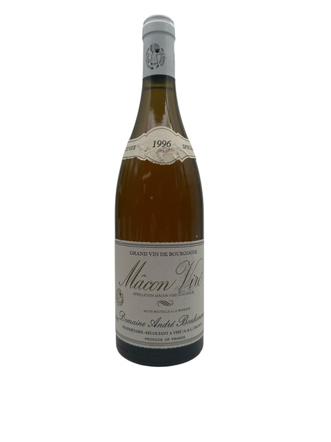 Flaske Mâcon Viré Domaine André Bonhomme 1996 hvidvin