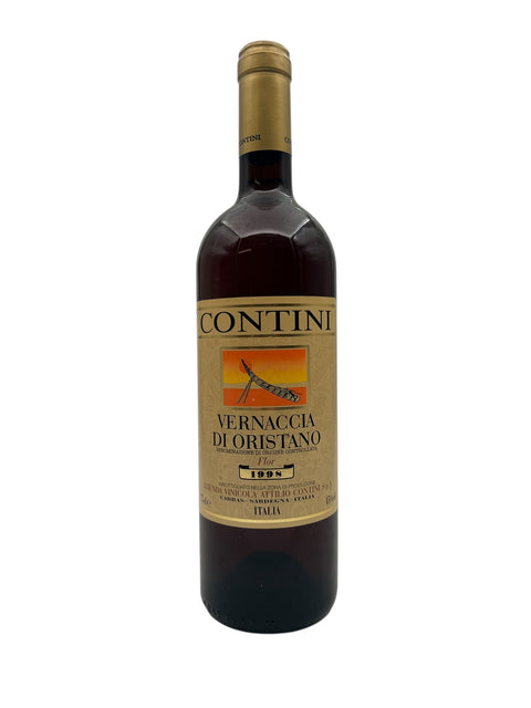 Flaske af Vernaccia di Oristano Contini 1998