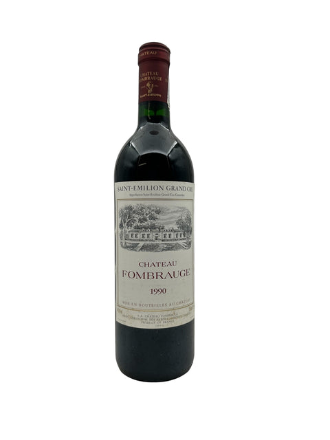Flaske af Chateau Fombrauge 1990 Saint-Emilion Grand Cru