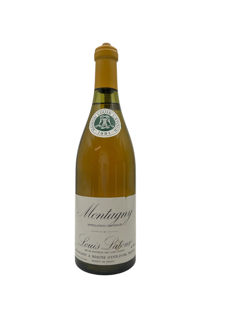 Flaske af Montagny Louis Latour 1991 hvidvin