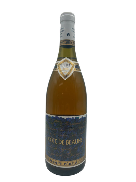 Flaske Côte de Beaune Champy Père 1995 hvidvin