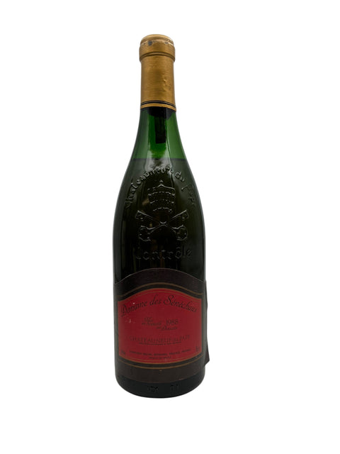 Flaske af Châteauneuf du Pape Domaine des Senechaux 1988 rødvin