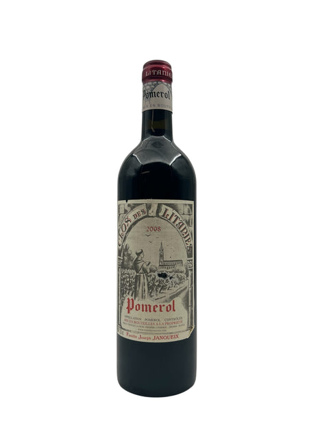 Clos des Litanies Pomerol vinflaske årgang 2008