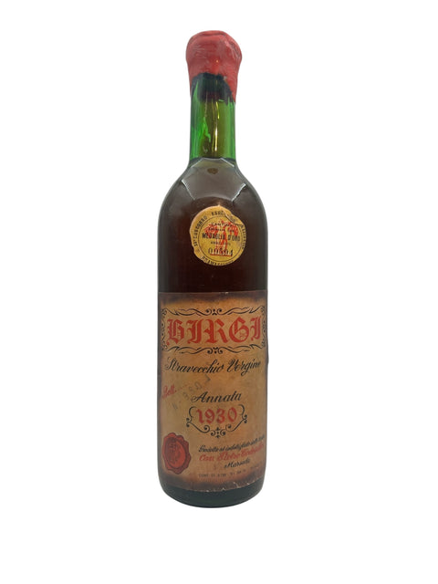 Flaske Stravecchio Vergine Birgi 1930 dessertvin