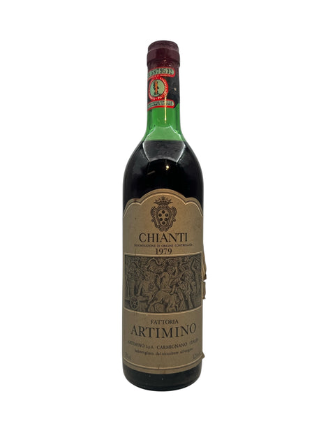 Flaske af Chianti Fattoria Artimino 1979