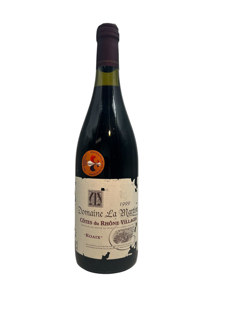 Flaske af Roaix Domaine La Martinelle 1999 rødvin