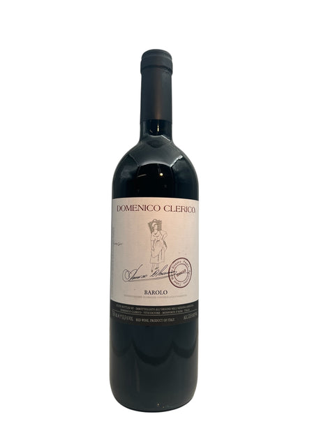 Barolo vinflaske fra Domenico Clerico, årgang 2017