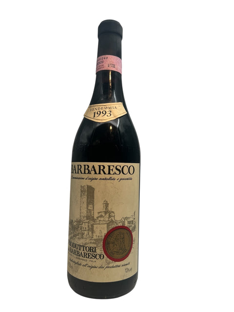 Barbaresco 1993 flaske fra Produttori del Barbaresco