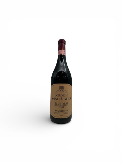 Barolo Cordero di Montezemolo 1998 rødvin flaske