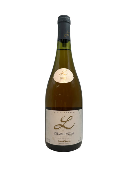 Flaske af Chardonnay L 1990 hvidvin