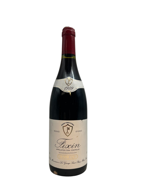 Flaske af Fixin Maison Louis Latour 1989 rødvin