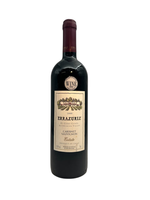 Flaske Errazuriz Cabernet Sauvignon 1999