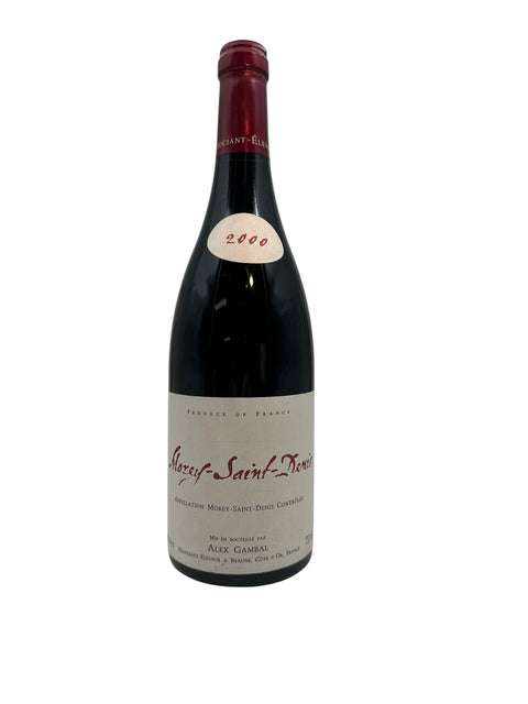 Flaske af Morey-Saint-Denis Alex Gambal 2000 rødvin