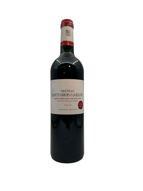 Flaske af Château Haut Gros Caillou 2010 rødvin
