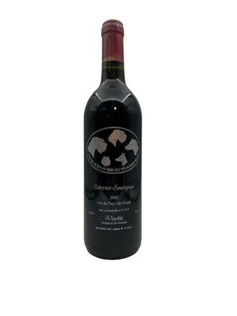 Flaske Cabernet-Sauvignon Vinoble 2002 rødvin