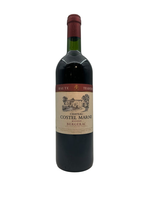 Flaske af Chateau Costel Marne 2000 fra Bergerac