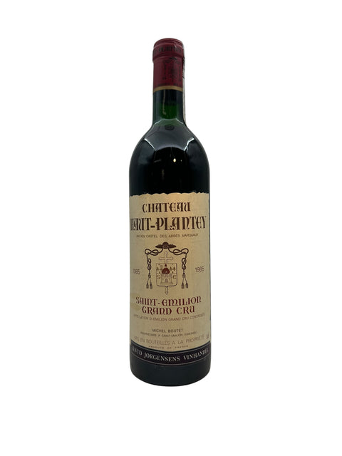 Flaske Chateau Haut-Plantey 1985 rødvin
