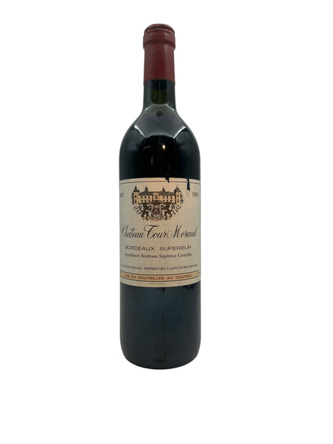 Flaske af Château Tournebrie Bordeaux 1988 rødvin