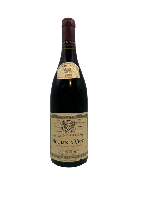 Flaske af Moulin-a-Vent Louis Jadot 1999 rødvin