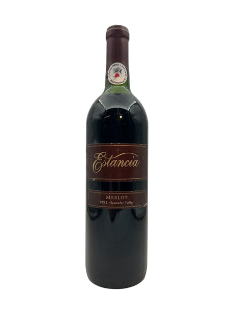 Flaske af Merlot Estancia 1995 fra Alexander Valley