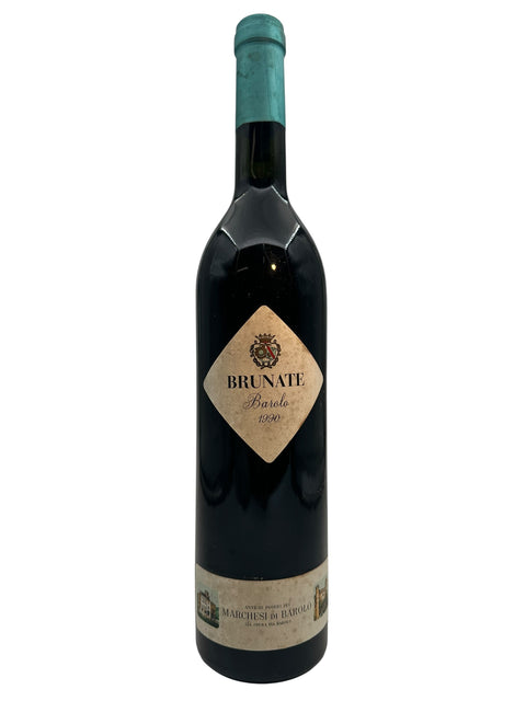 Flaske af Brunate Barolo 1990 fra Marchesi di Barolo