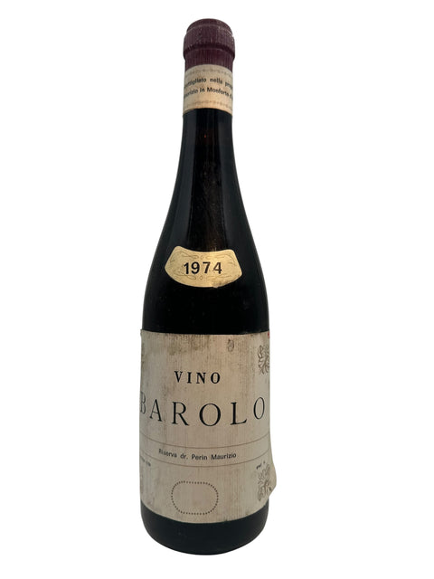 Barolo Dr. Perin Maurizio 1974 vinflaske