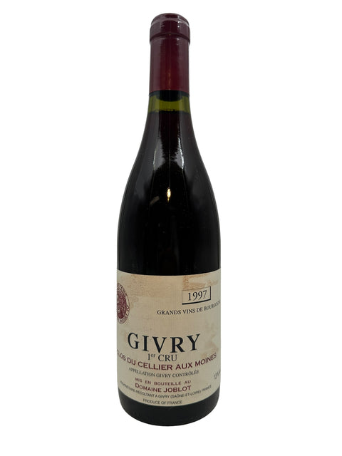 Flaske af Givry Domaine Joblot 1997 rødvin