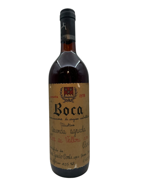 Billede af Boca Azienda Agricola 1978 rødvinflaske