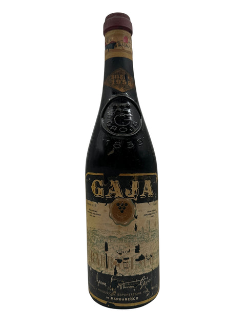 Flaske af Barbaresco Gaja 1959