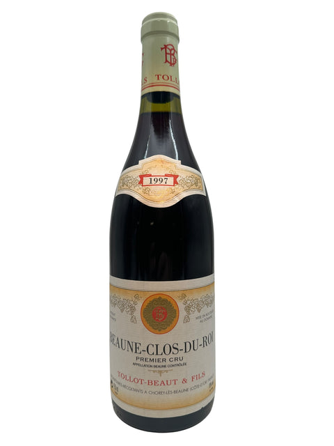 Flaske af Beaune Clos du Roi Tollot-Beaut 1997 rødvin