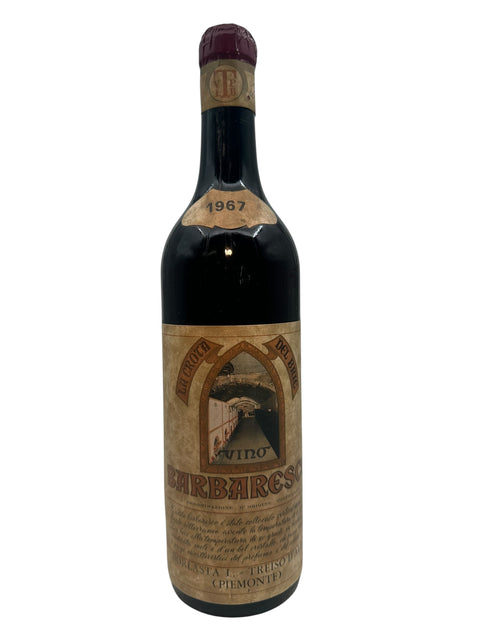 Flaske af Barbaresco La Crotta del Pel 1967