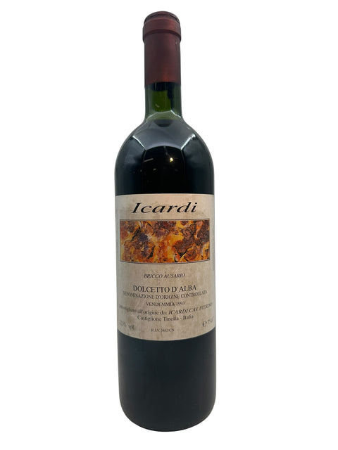 Flaske Dolcetto d'Alba Bricco Ausario Icardi 1993