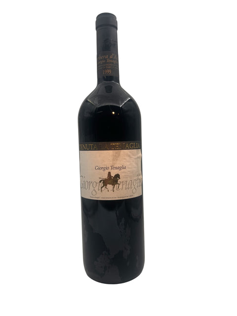 Flaske af Barbera d'Alba Giorgio Tenaglia 1999