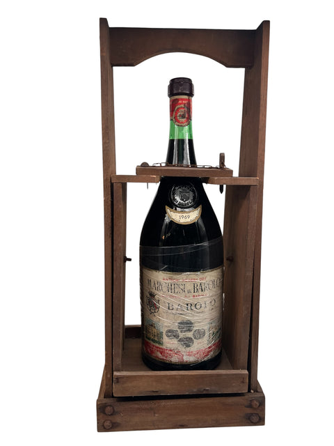 Flaske Barolo 1969 fra Marchesi di Barolo i trækasse
