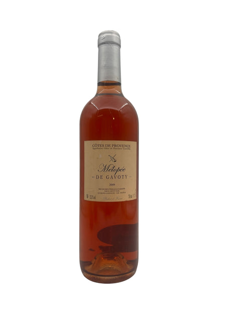 Flaske af Melopée De Gavoty 2009 rosévin