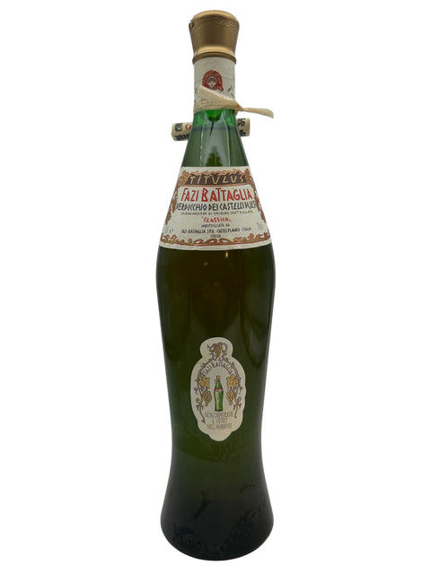 Flaske af Fazi Battaglia Verdicchio hvidvin