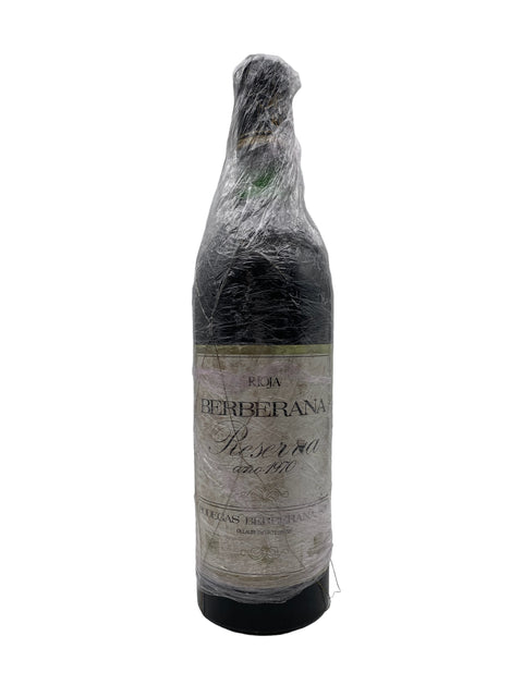 Rezerwa Rioja Berberana 1970